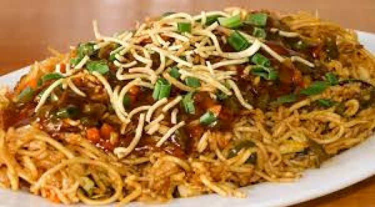 Schezwan Fried Rice and Chills Paneer Recipe