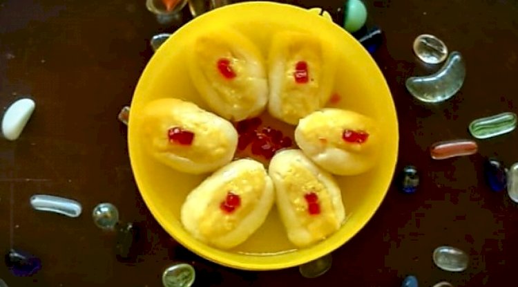 Bengali-style Sweet Chom Chom Recipe