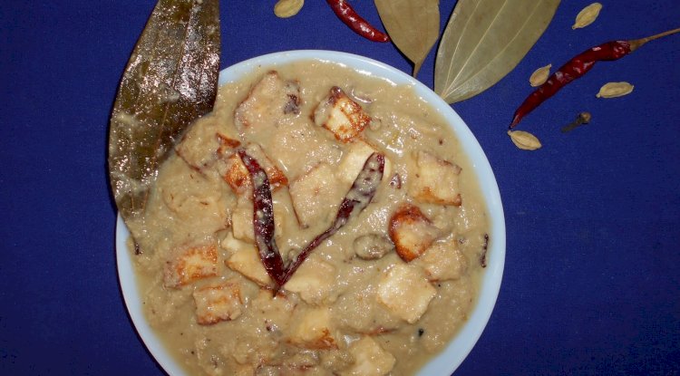 Paneer Rezala Recipe