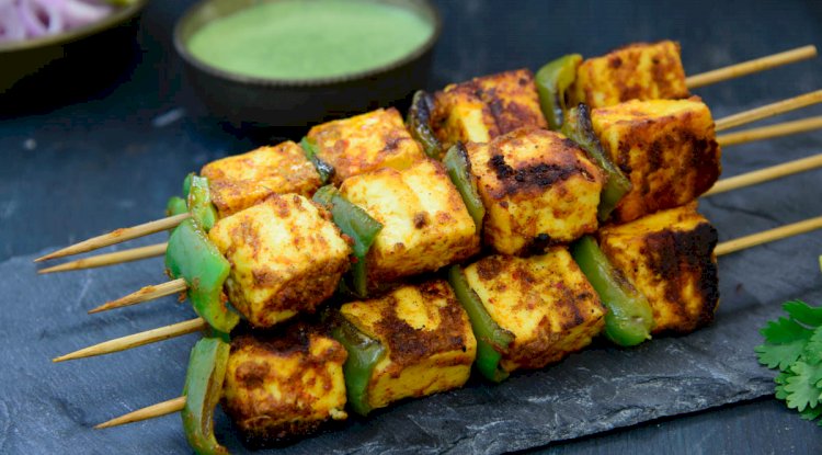 Achari Paneer Tikka Recipe