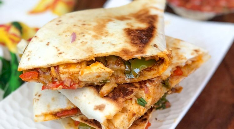 Paneer Quesadilla Recipe