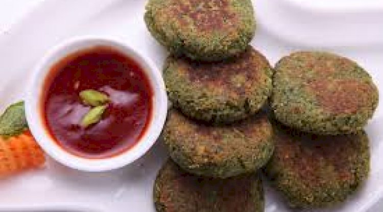 Hadippa Harayali Cheese Kebab Recipe