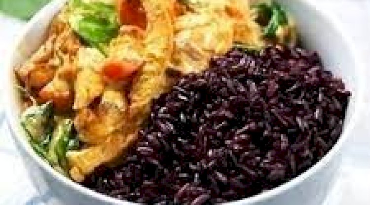Chicken and Black rice Recipe