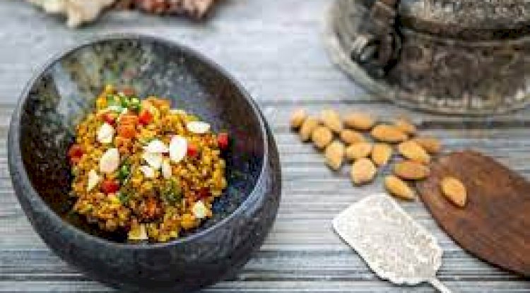Almond Mix Grain Biryani Recipe