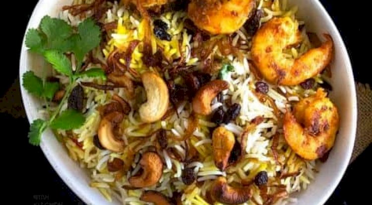 Prawn Biryani Recipe