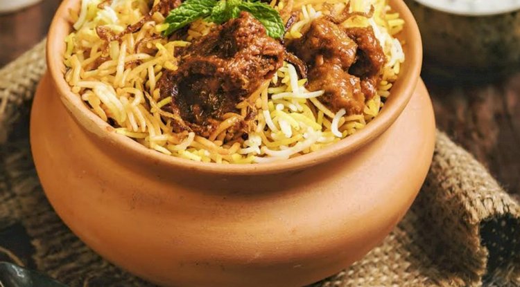 Awadhi Vegetable Biryani with Burani Raita Recipe