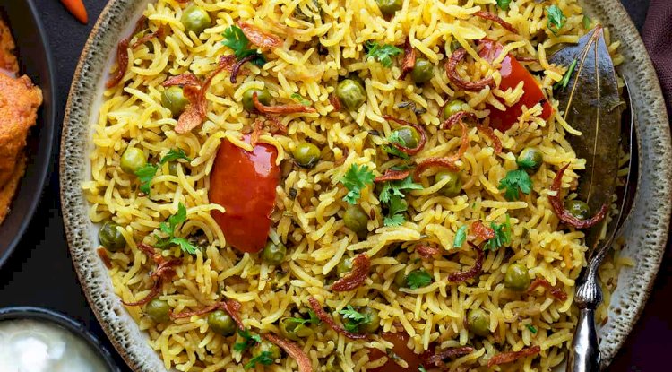 Mattar Pulao Recipe | How to make Mattar Pulao