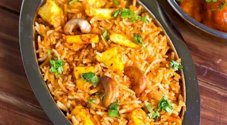 Paneer Biryani Recipe | How to make Paneer Biryani 
