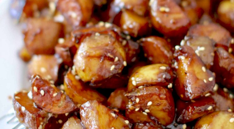 Asian Glazed Potatoes Recipe