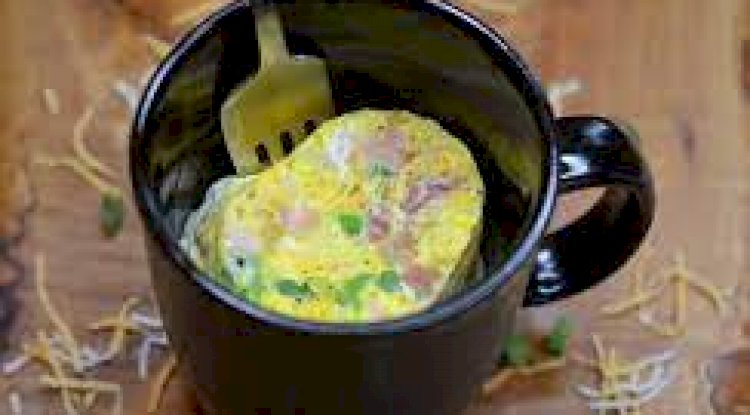 Cheese Omelette In A Mug Recipe
