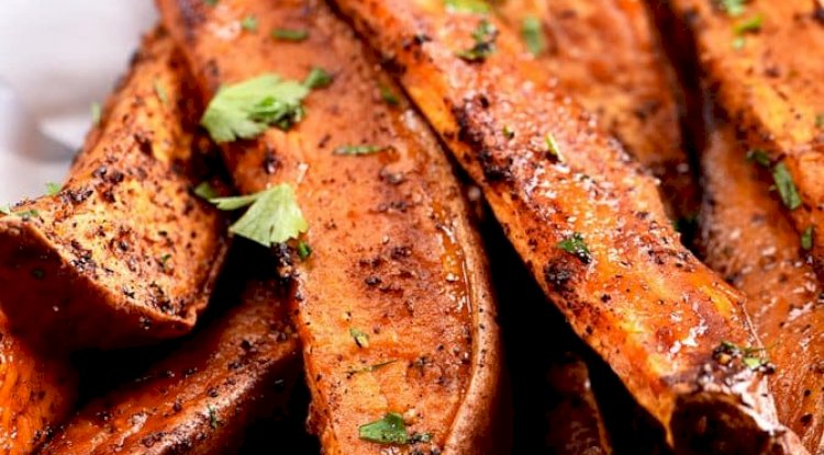 Spiced Sweet Potato Wedges Recipe