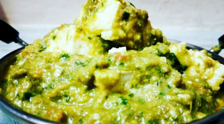 Punjabi Palak Recipe