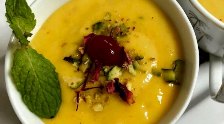 Apricot Shrikhand Recipe