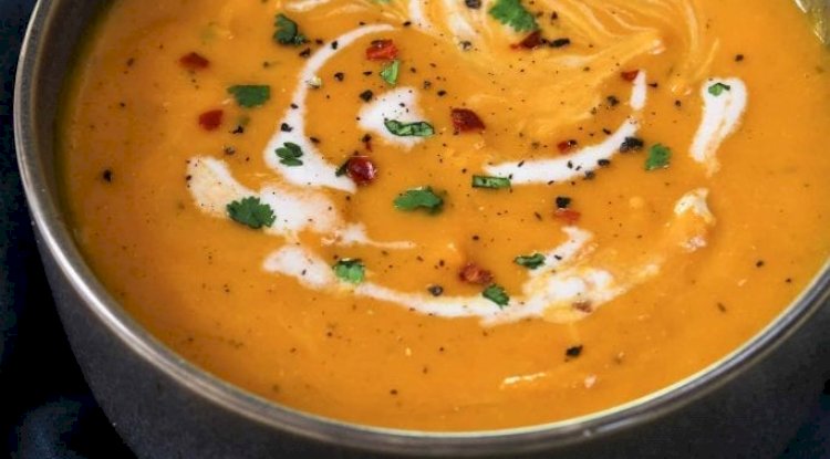 Vegan Carrot Ginger Soup Recipe