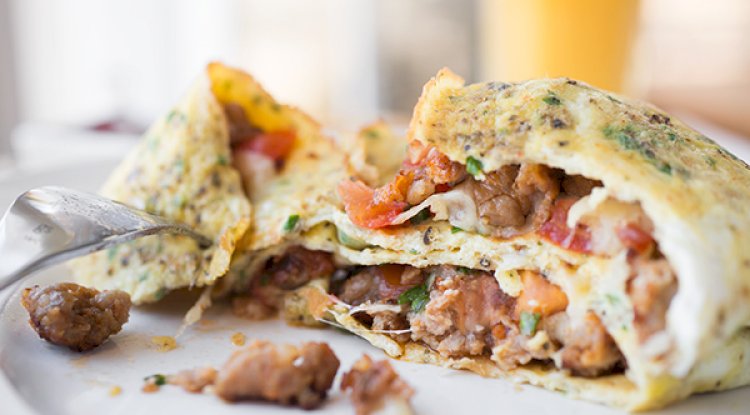 Egg Crepes with Sausage Recipe