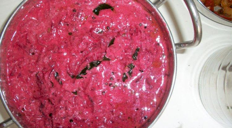 Beetroot Curd Curry Recipe