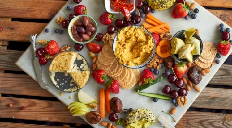 Colourful Vegan Platter Recipe