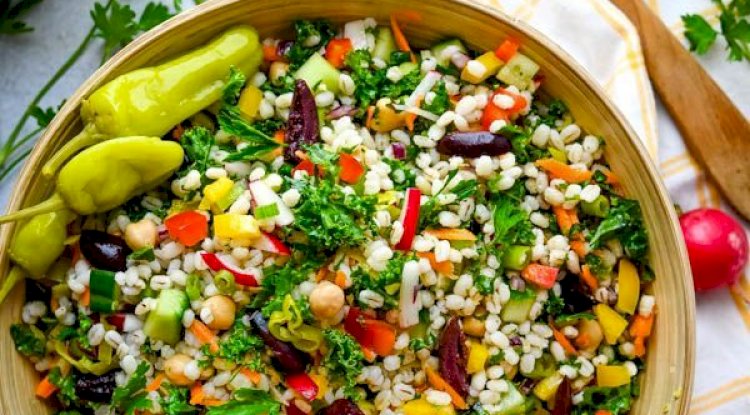 Healthy Pearl Barley Salad Recipe