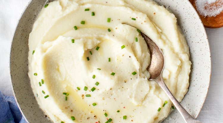 Vegan Garlic Mashed Cauliflower Recipe