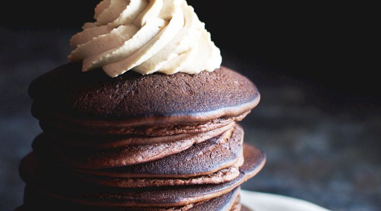 Fluffy Keto Chocolate Pancakes Recipe