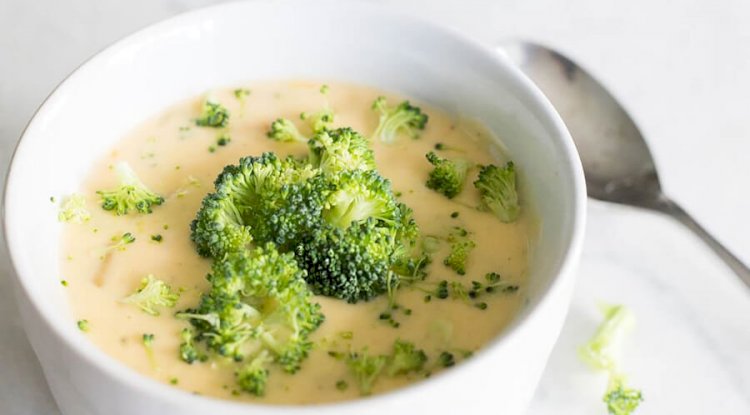 Keto Broccoli Cheddar Soup Recipe