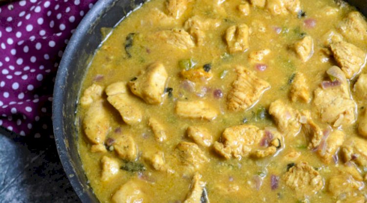 Basil Chicken Coconut Curry Recipe