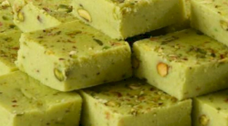 Pista Burfi Recipe