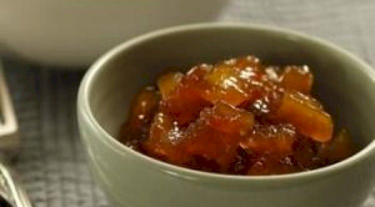 Sweet and Sour Raw Papaya Chutney Recipe