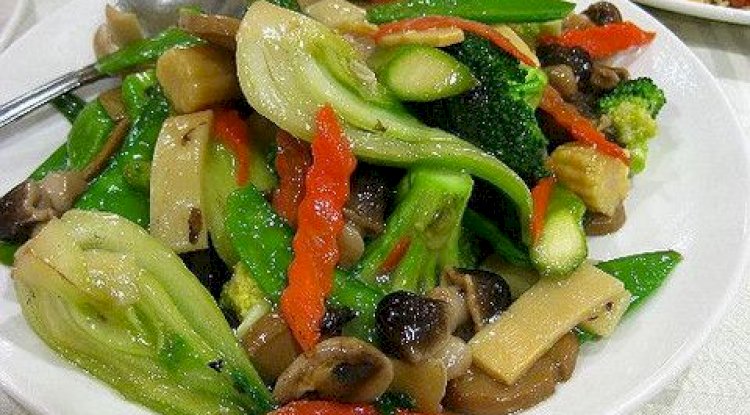 Stir-fried Exotic Oriental Vegetables Recipe