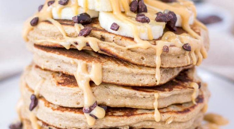Oatmeal Cinnamon Pancake with Eggs Recipe