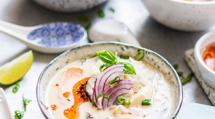 Coconut Peanut Soup Recipe