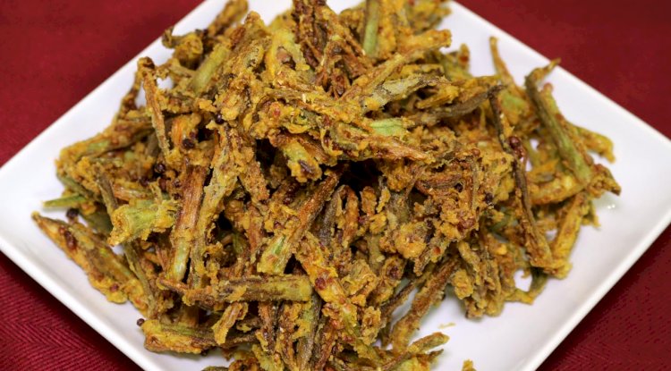Kurkuri Bhindi Recipe