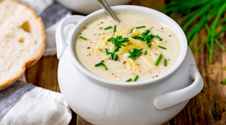 Cauliflower Soup with Cream Recipe
