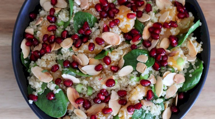 Mandarin Quinoa Salad Recipe
