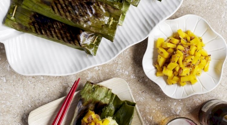 Baked Fish in Banana Leaf Recipe