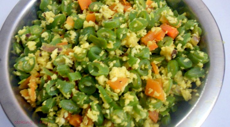 Carrot Beans Stir Fry Recipe