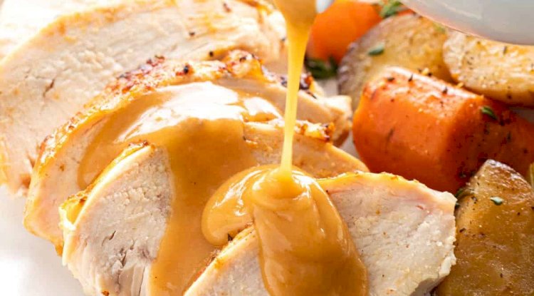Roasted Turkey with Gravy Recipe