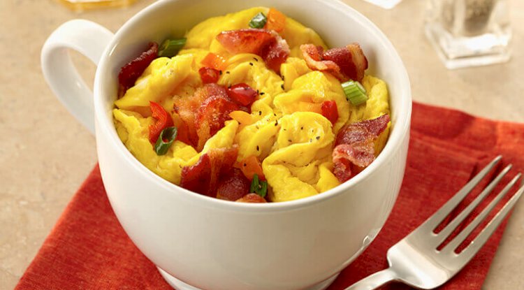 Cheese Omelette In A Mug Recipe