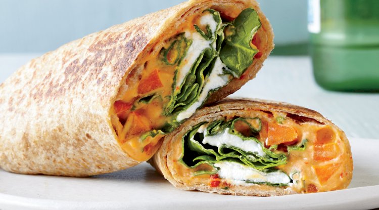 Grilled Hummus wrap Recipe