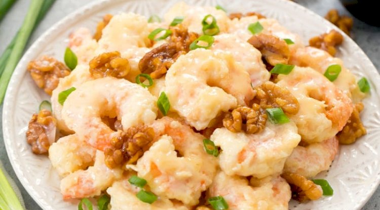 Honey and Walnut Shrimps Recipe