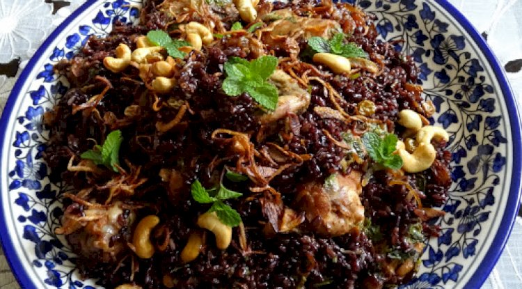 Chicken and Black Rice Recipe