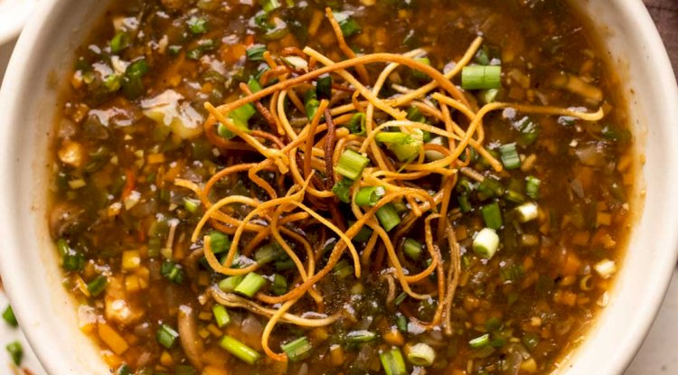 Chicken Manchow Soup Recipe