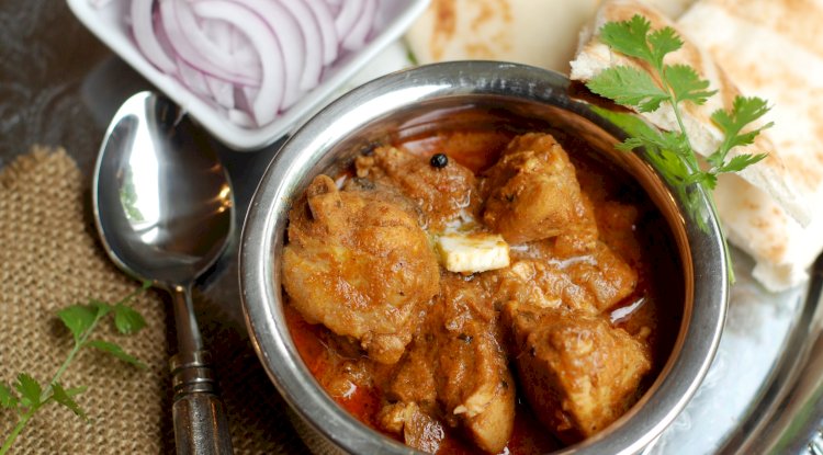 Dhaba-style Spicy Chicken Recipe