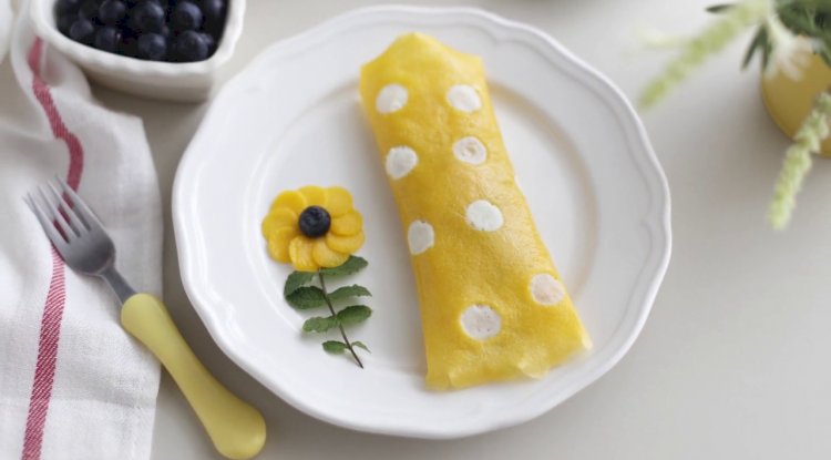 Polka Dot Omelette Recipe