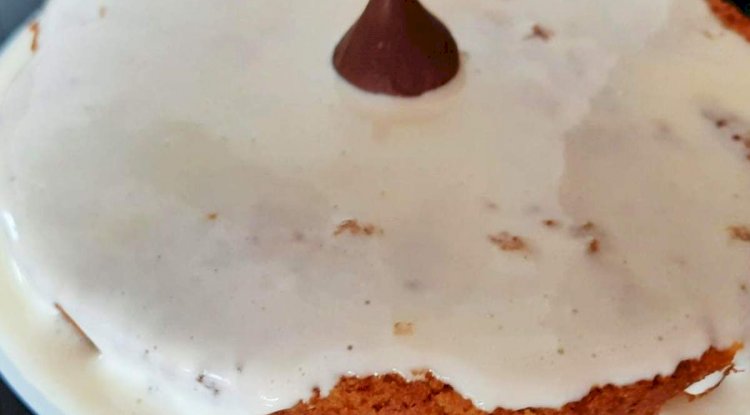 Eggless Wheat Mango Cake with Homemade Cream Recipe