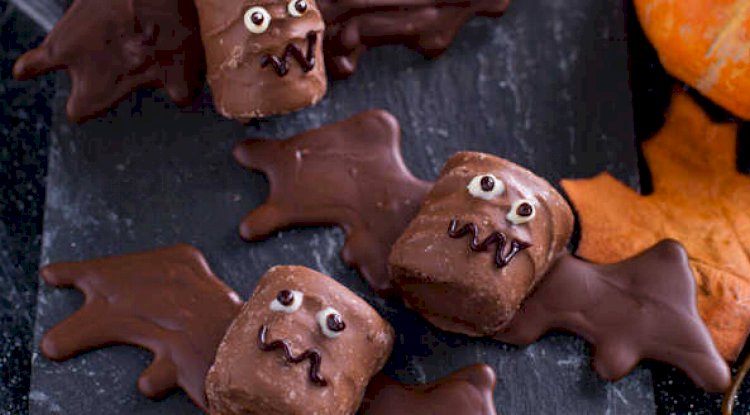 Spooky Energy Bite Bats Recipe