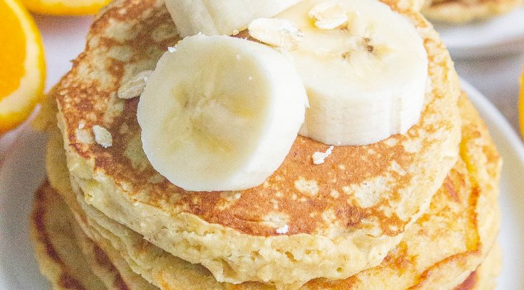 Banana Oats Pancakes Recipe