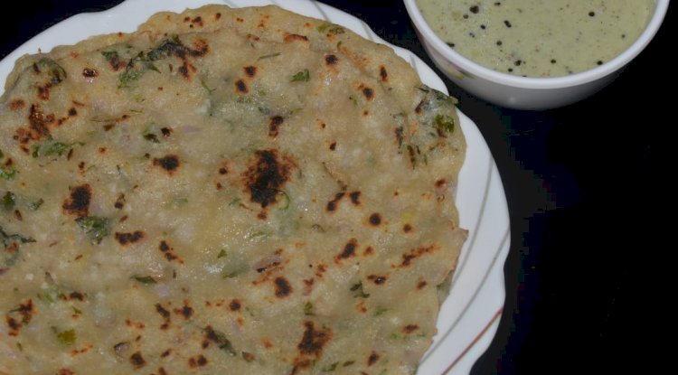 Rava Vegetable Roti Recipe