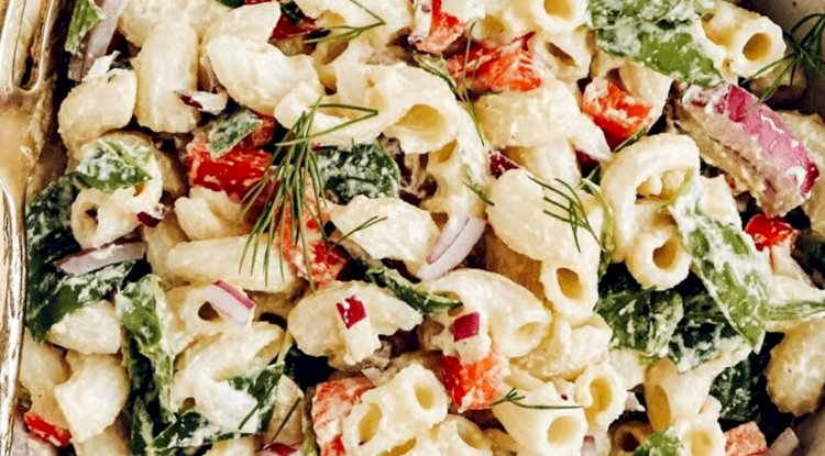 Zero-Oil Pasta Salad Recipe