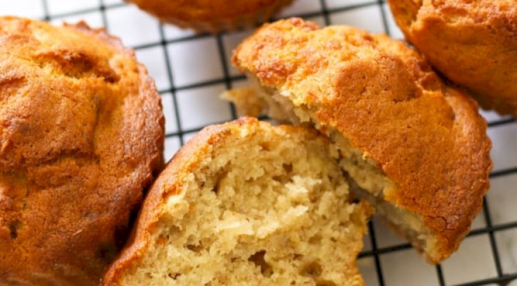 Air Fryer Banana Muffins Recipe